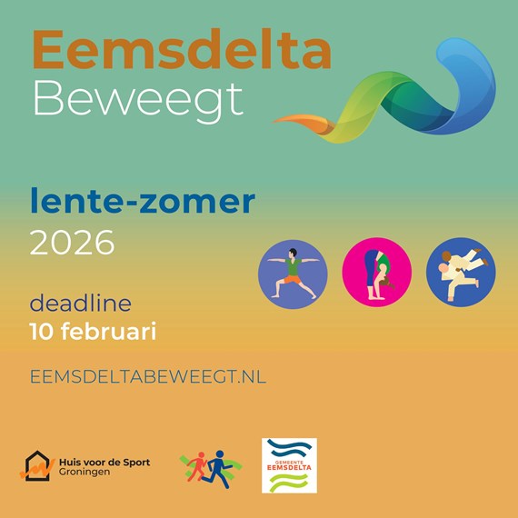 Banner Eemsdelta lente zomer 2026 